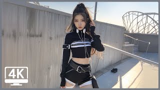 [4K] AI Girl Fashion Lookbook -🌼AI Girl's Workout Outfit: Wanna Jog Together?