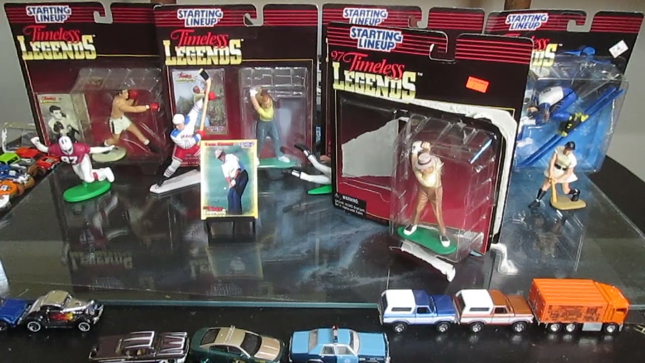 Гольфист Сэм Снид, стартовый состав Kenner 1997 года — PGA Tour Timeless Legends Golf — обзор рас...