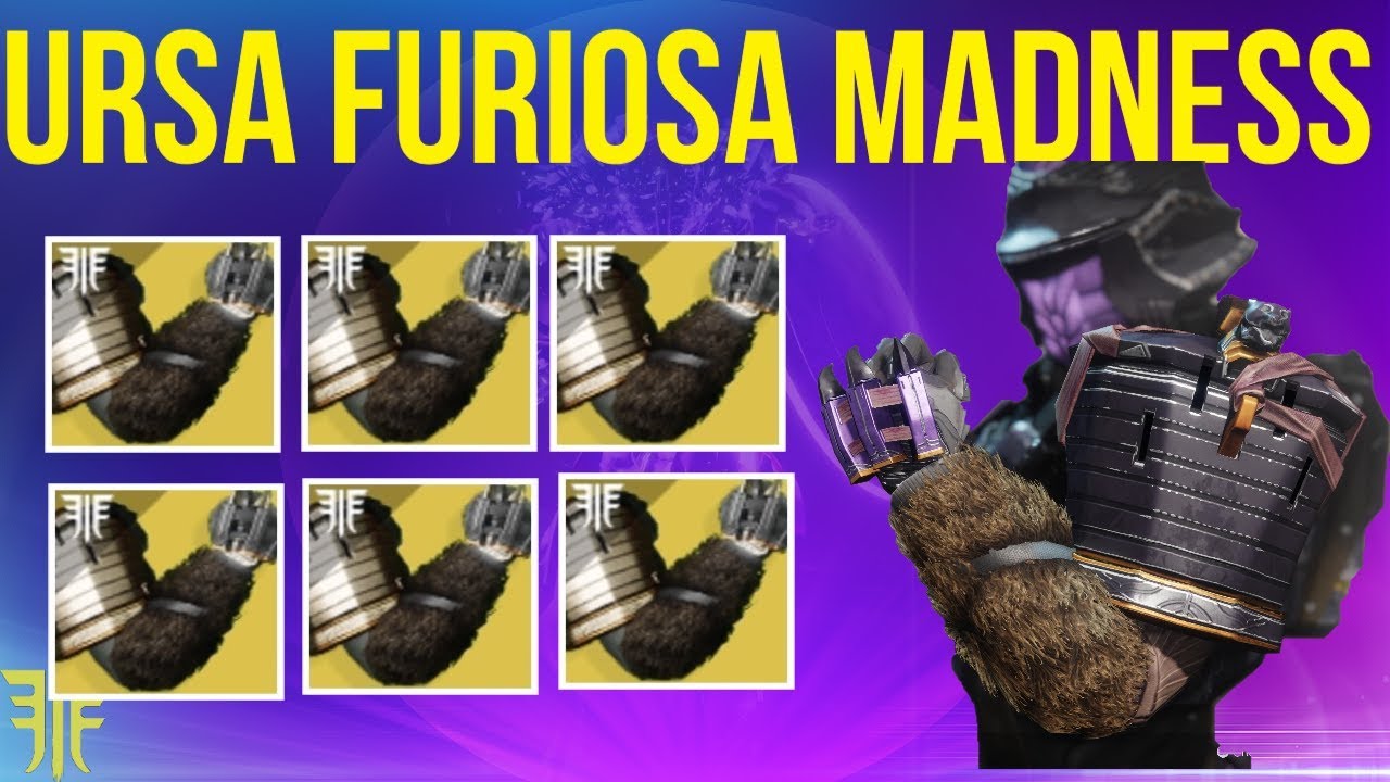 2v6 Crucible Match!? Ursa Furiosa Is Insane! Destiny 2 Forsaken destiny 2 servers