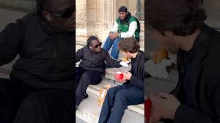 Social experiment  🥹🙏 #respect #viral #love #video #paris #street #help #shorts ￼