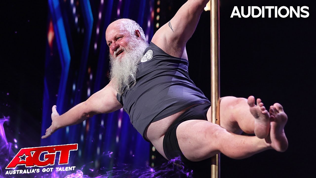 61-year-old pole dancer lights up room with wildly entertaining act