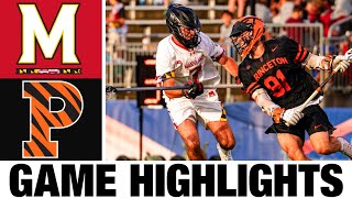 #7 Maryland vs Princeton Lacrosse Highlights - First Round | 2024 College Lacrosse