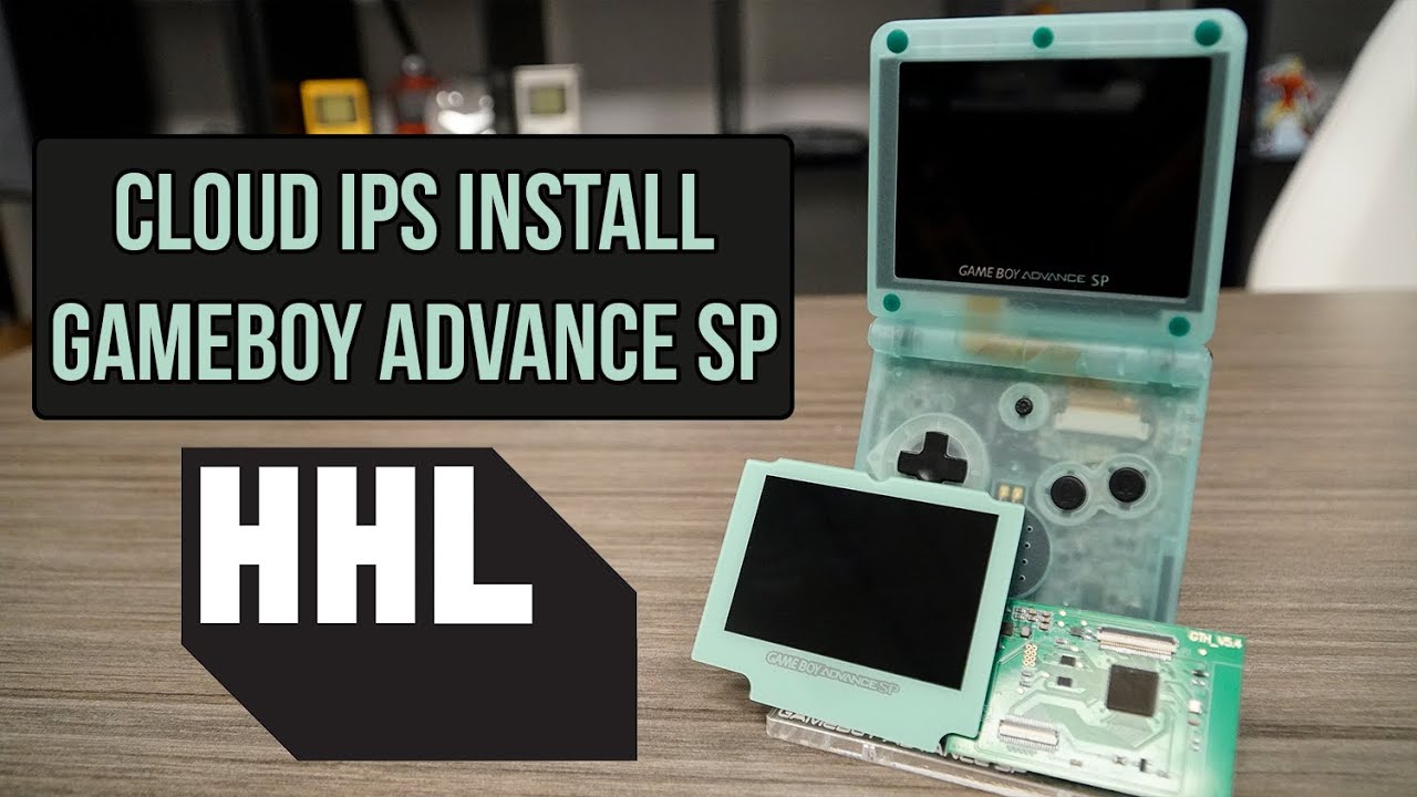 Gameboy Advance SP Cloud IPS | Install Guide