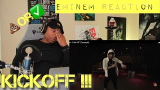TRASH or PASS!! Eminem (Kick Off Freestyle) [REACTION]