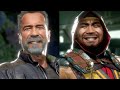 MK11 All Characters Performs The Terminator Stuntman Friendship