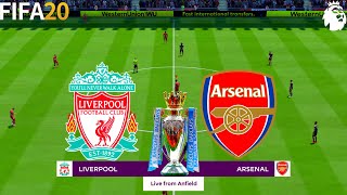 FIFA 20 | Liverpool vs Arsenal - Premier League - Full Match & Gameplay