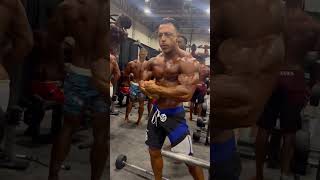 Arya Saffaie Backstage And Ready At The 2022 Mr Olympia