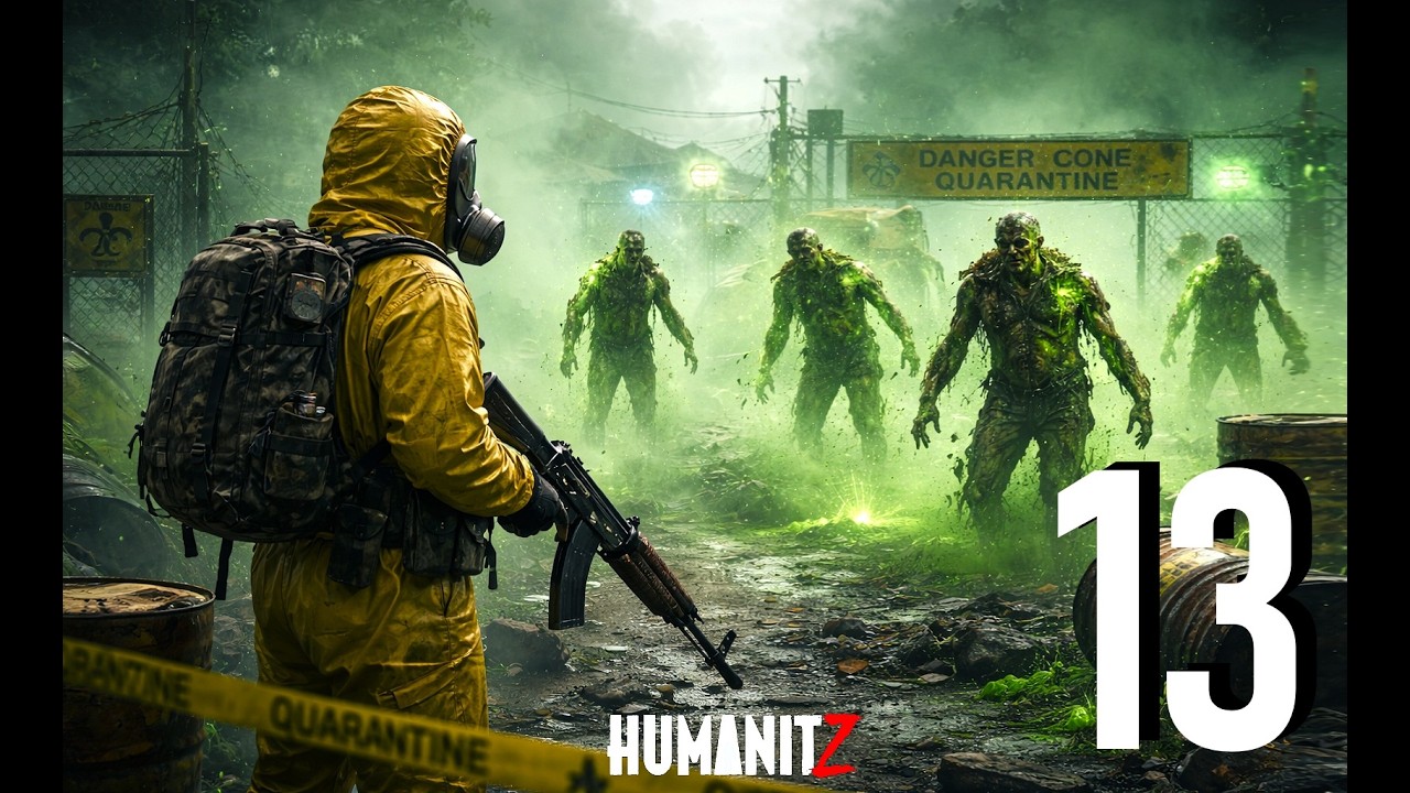 ZOMBİ DOLU SIĞINAK ve ZEHİRLİ KARANTİNA BÖLGESİ. HumanitZ Türkçe oynanış BÖLÜM 13 #humanitz