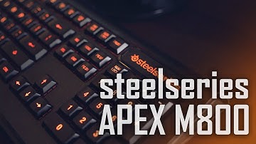 Steelseries APEX M800 - New QS1 Gaming Switch