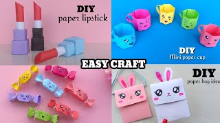 5 EASY CRAFT IDEAS | Craft Ideas | DIY Crafts / school craft / Origami craft