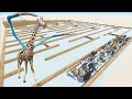 Escape from alien giraffe  last survivor  maze course  arbs  animal revolt battle simulator