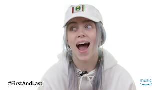 Billie Eilish plays “First and Last” for Amazon Music UK