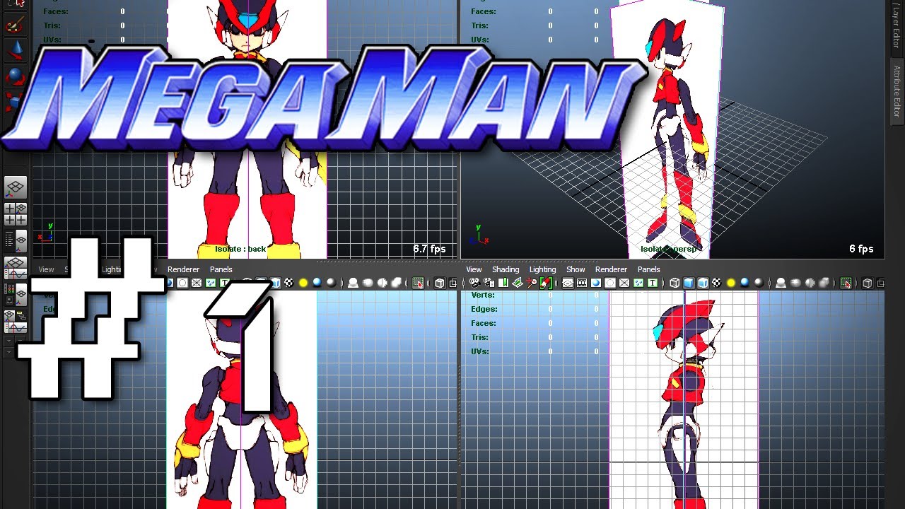 Megaman (parte 1) - Preparazione - Tutorial by Candela3D - YouTube