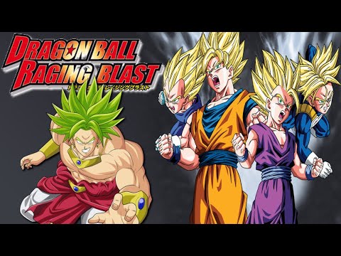 Dragonball Raging Blast Game Movie - HARD MODE (HD)