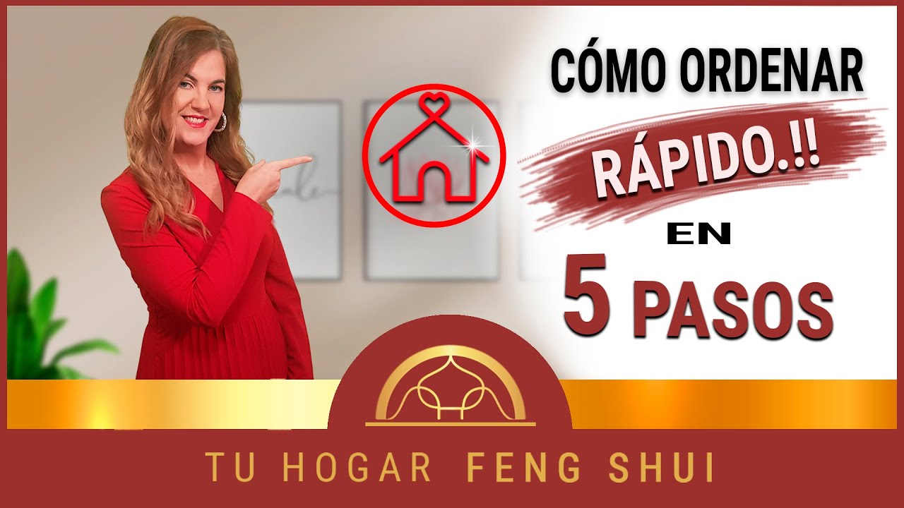 👉 5 pasos para ORDENAR RAPIDO ✓/ Mantendrás tu Casa SIEMPRE ORDENADA Y  RECOGIDA 👌 