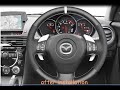 MEWANT---for Mazda RX-8 RX8 2004-2008 Hand Stitching Car Steering Wheel Cover Installation