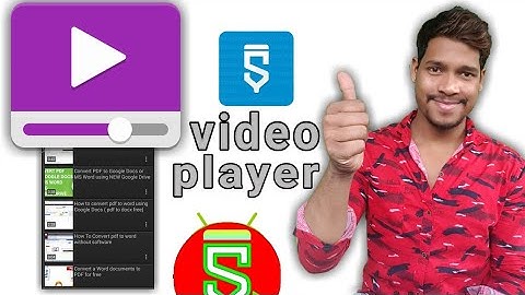 video player project in sketchware   /Aaura Technical
