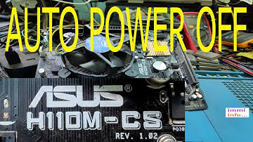 ASUS H110M CS SUB OVER CURRENT STATUS DETECTED | ASUS H110M CS AUTO POWER OFF AFTER 15 SECONDS