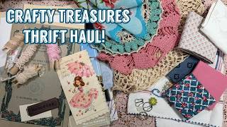 Crafty Thrift Haul