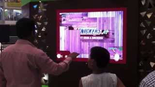 Snickers Interactive Wall Game with Social Connect