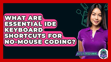 What Are Essential IDE Keyboard Shortcuts For No-mouse Coding? - Next LVL Programming