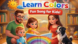 Learn Colors For Kids Fun Rainbow Song For Toddlers & Preschoolers Colors Song