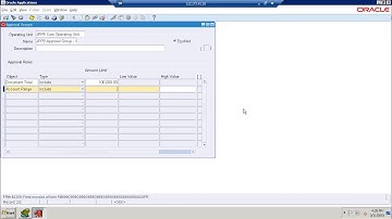 PO SETUPS in ORACLE APPS R12