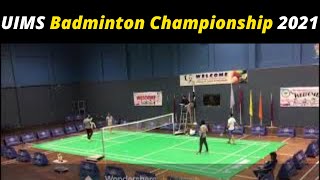 UIMS Badminton Championship 2021 Highlights Video