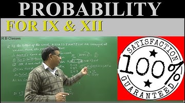11th standard maths Probability Extra Questions  R B classes