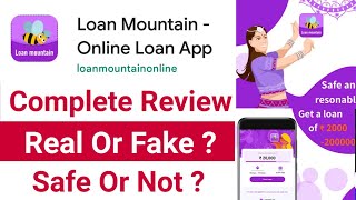 Loan Mountain Online Loan App Honest Review | Loan Mountain Online Loan Real Or Fake ? Safe Or Not ? screenshot 1