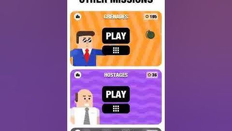 Mr.Bullet grenades level 1-15 walkthrough with only 1 grenade 🔥🔥