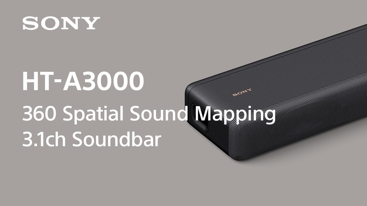 Sony HT-A3000 Official Product Video