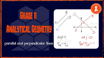 Parallel and perpendicular lines | Analytical Geometry | Grade 11 Maths