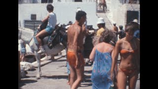 Santorini 1987 archive footage