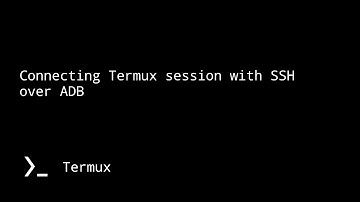 Connecting Termux onto another device with SSH over USB