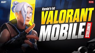 Valorant Mobile Immortal Rank Push |  Access Giveaway Day-7! Kerala #1 Valo mobile streamer!❤️