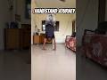 Handstand journey {day -1} #handstand #calisthenics #shorts