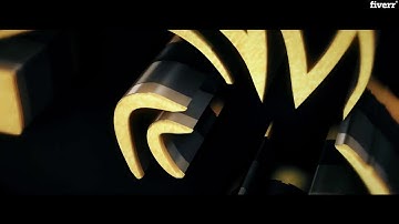 Create custom 3d gold and grunge logo animation - Best Logo Animation service