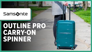 Samsonite Outline Pro Carry-On Spinner Review (2 Weeks of Use) by Pack Hacker Reviews 2,007 views 2 weeks ago 9 minutes, 17 seconds