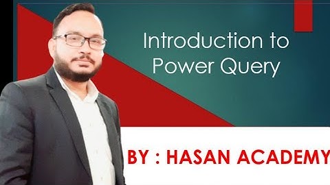 1.How to add Power Query in Excel| Introduction to Power Query in Excel Bangla