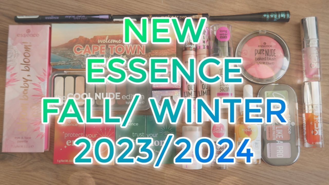 NEW ESSENCE FALL/ WINTER 2023 2024 // First impression review on fair skin  incl. swatches - YouTube
