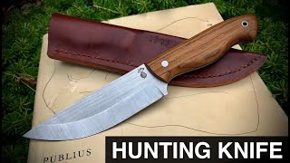 Making A Hunting Knife // Knifemaking // My Cellar Workshop