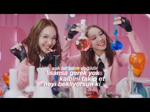 TWICE - SCIENTIST (Türkçe Çeviri)