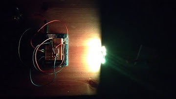 Arduino maakt geluid met licht