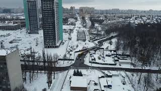 Метро Мостицкая (недострой) и окрестности