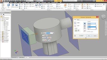 Hướng dẫn lệnh Extrude trong Inventor Professional 2016