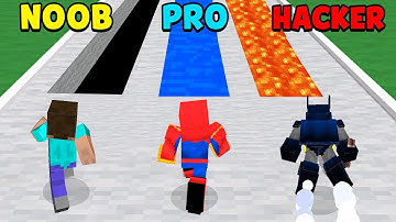 NOOB vs PRO vs HACKER - Hero Craft Runner