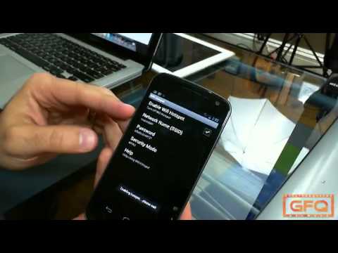 Galaxy Nexus for Verizon Tip / Trick : Mobile Wifi Hotspot and Tethering App