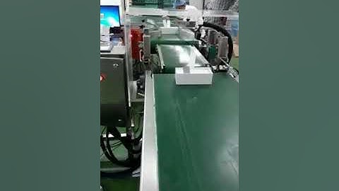 Checkweigher with barcode scanning dynamically #checkweighing