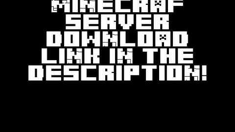 How To Make A MineCraft 1.1 Bukkit Server